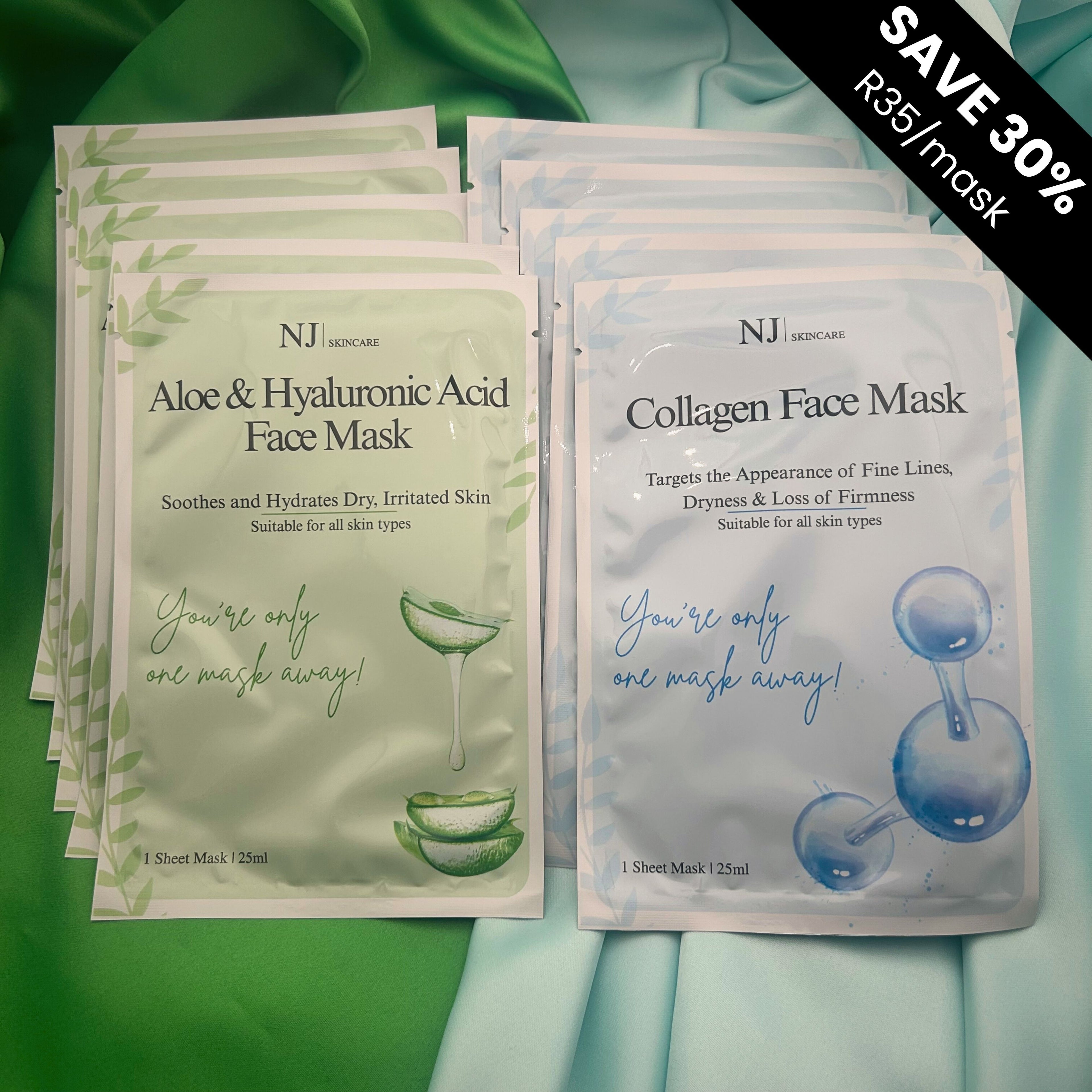 The 10 Mask Ritual Set (10 Masks of Your Choice)