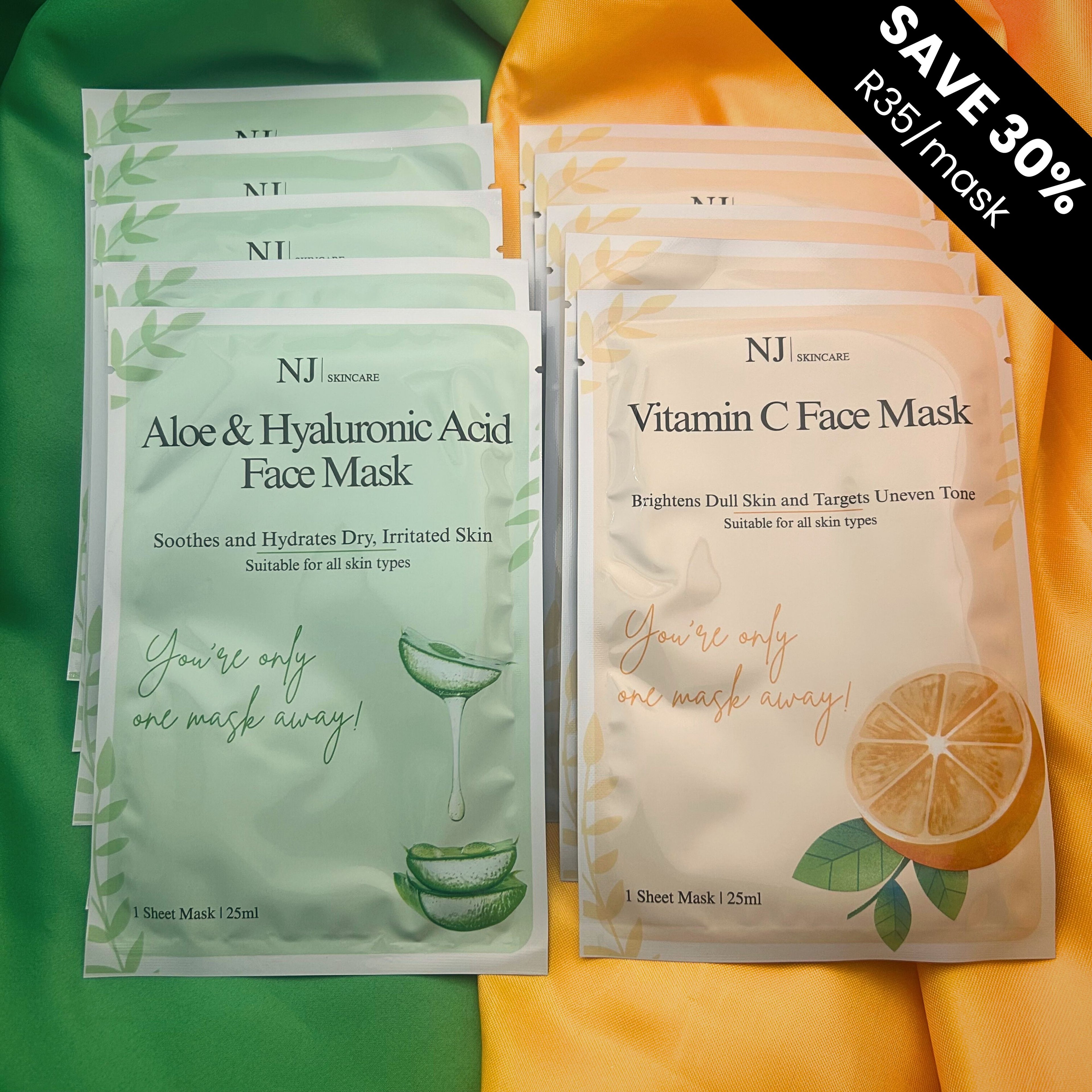The 10 Mask Ritual Set (10 Masks of Your Choice)