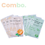 Sheet Mask Variety Pack (3 Aloe + 3 Vitamin C)
