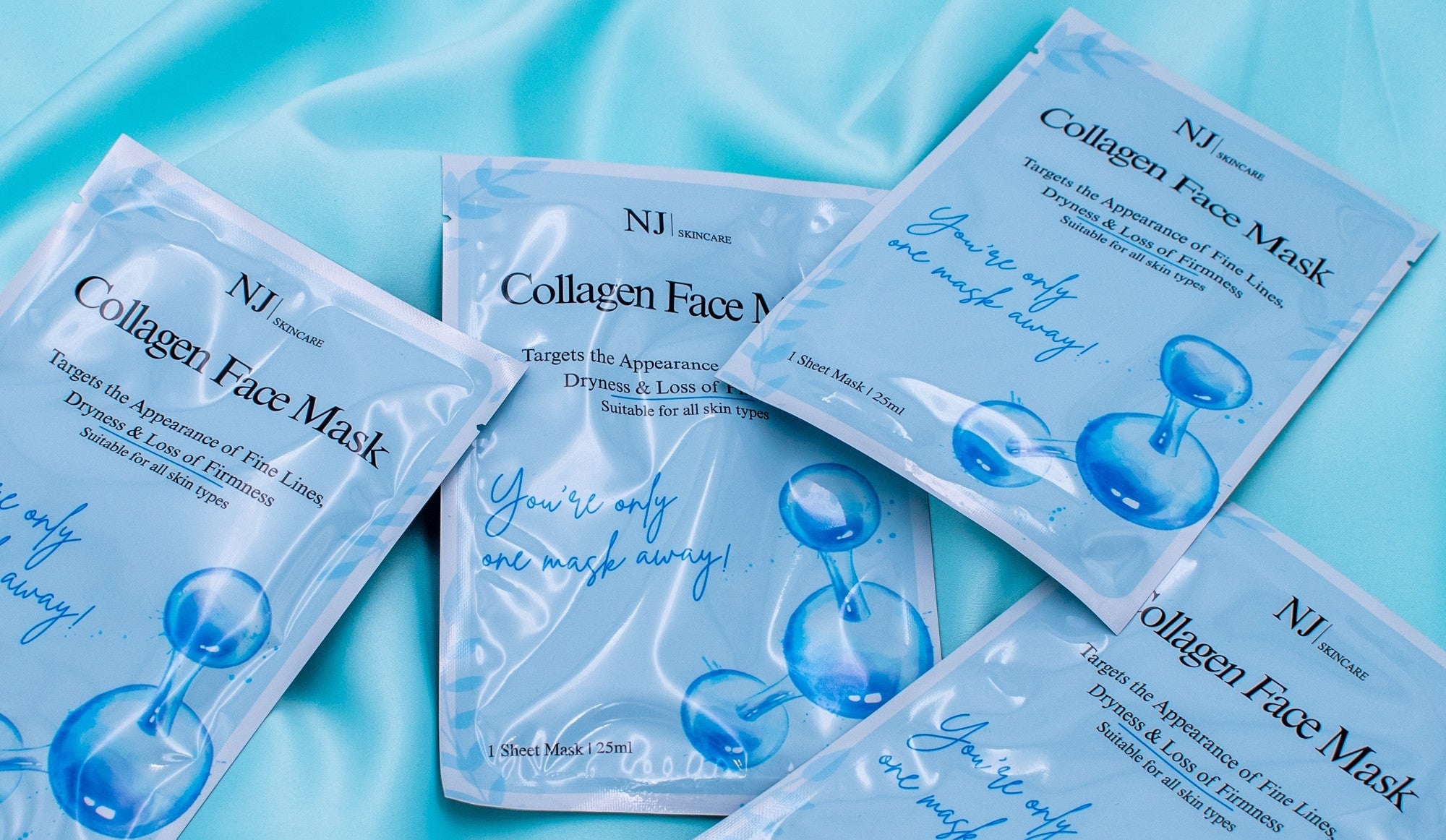 Collagen Sheet Masks (Pack of 5) NJ SkinCare