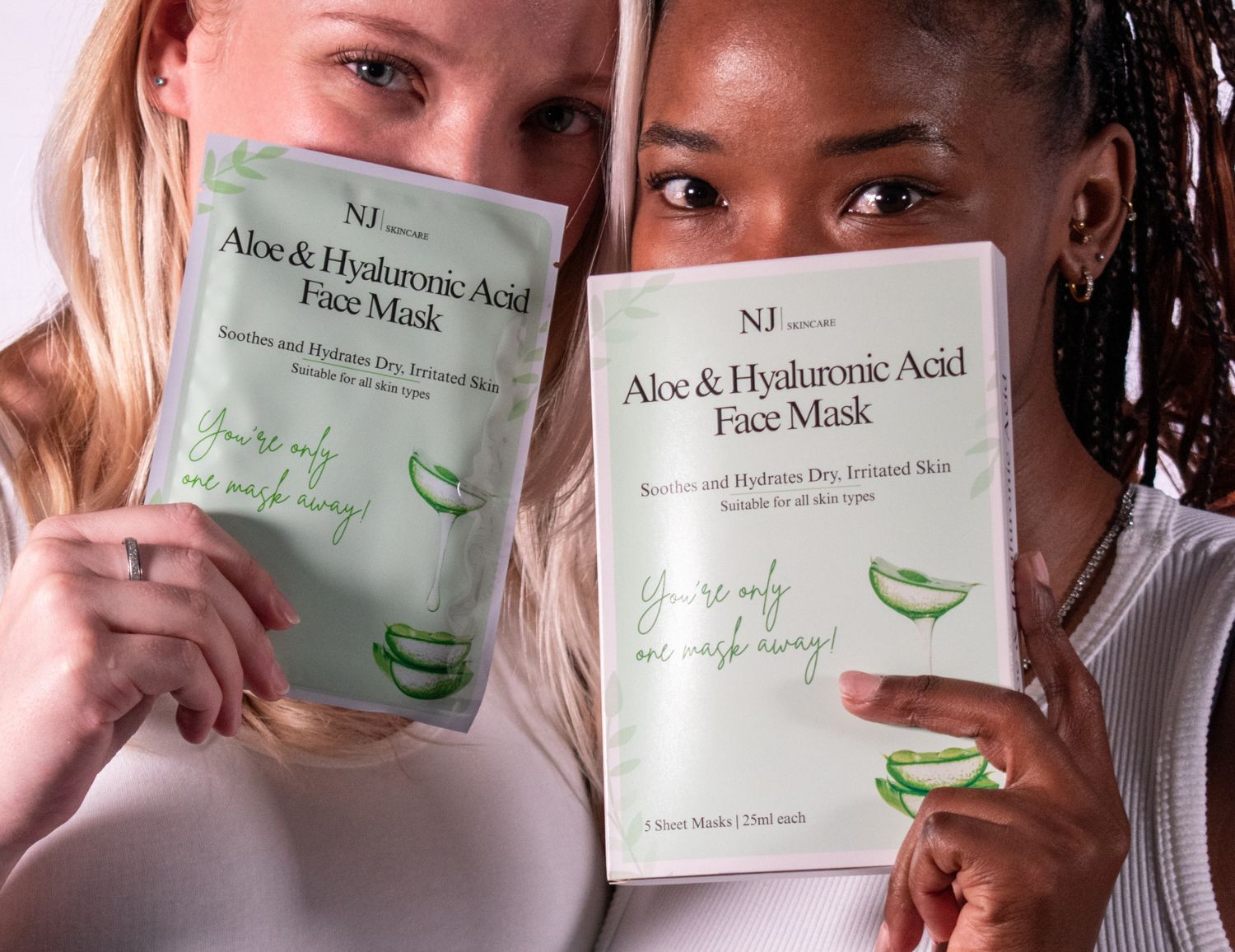 Aloe & Hyaluronic Acid Box (5 Sheet Masks)