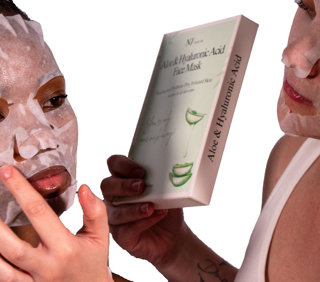 10-Mask Super Saver Combo (5 Aloe + 5 Vitamin C Masks)